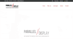 Desktop Screenshot of paralleldisplay.de